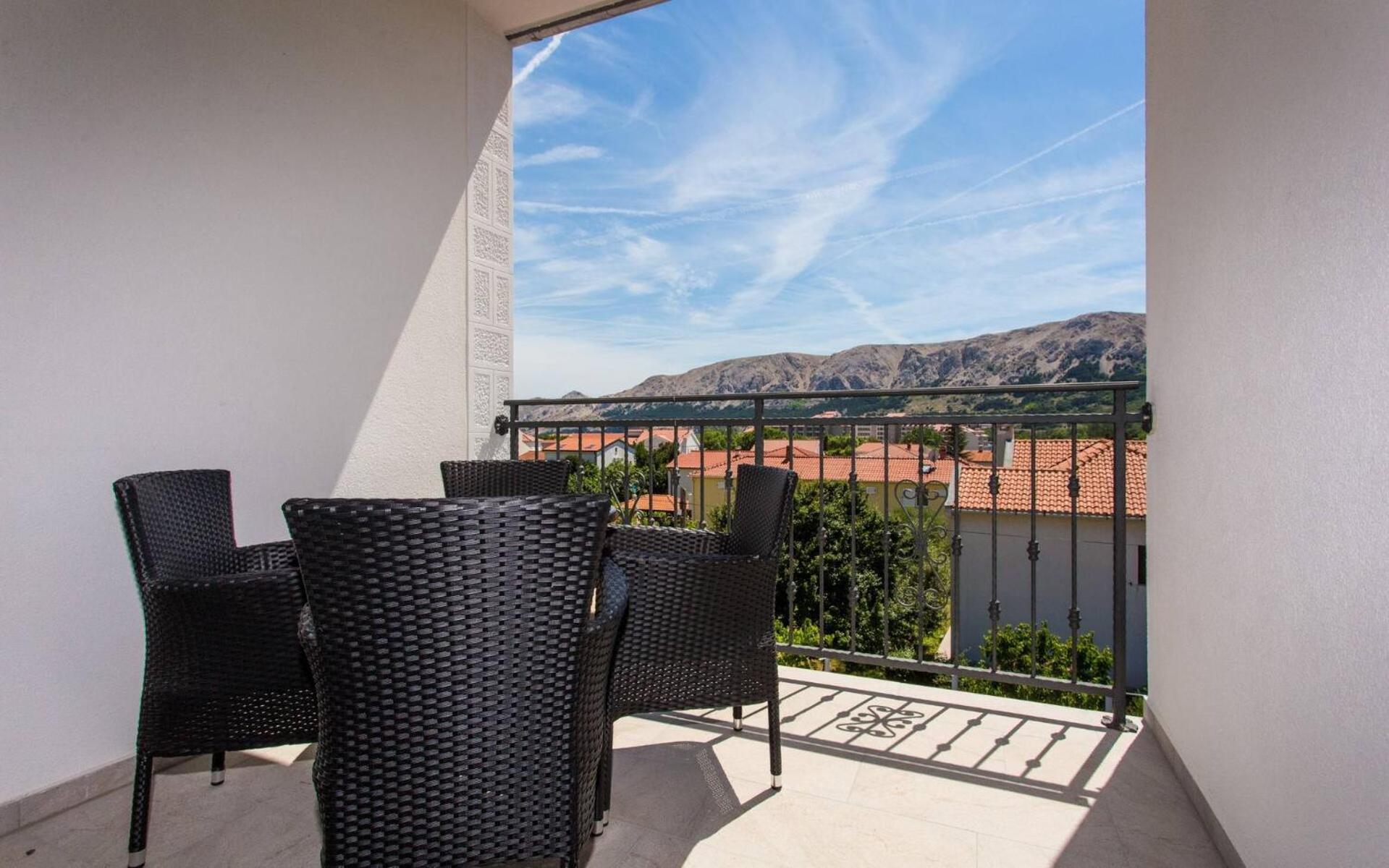 Apartments Bernardeta 1 Baska  Ngoại thất bức ảnh