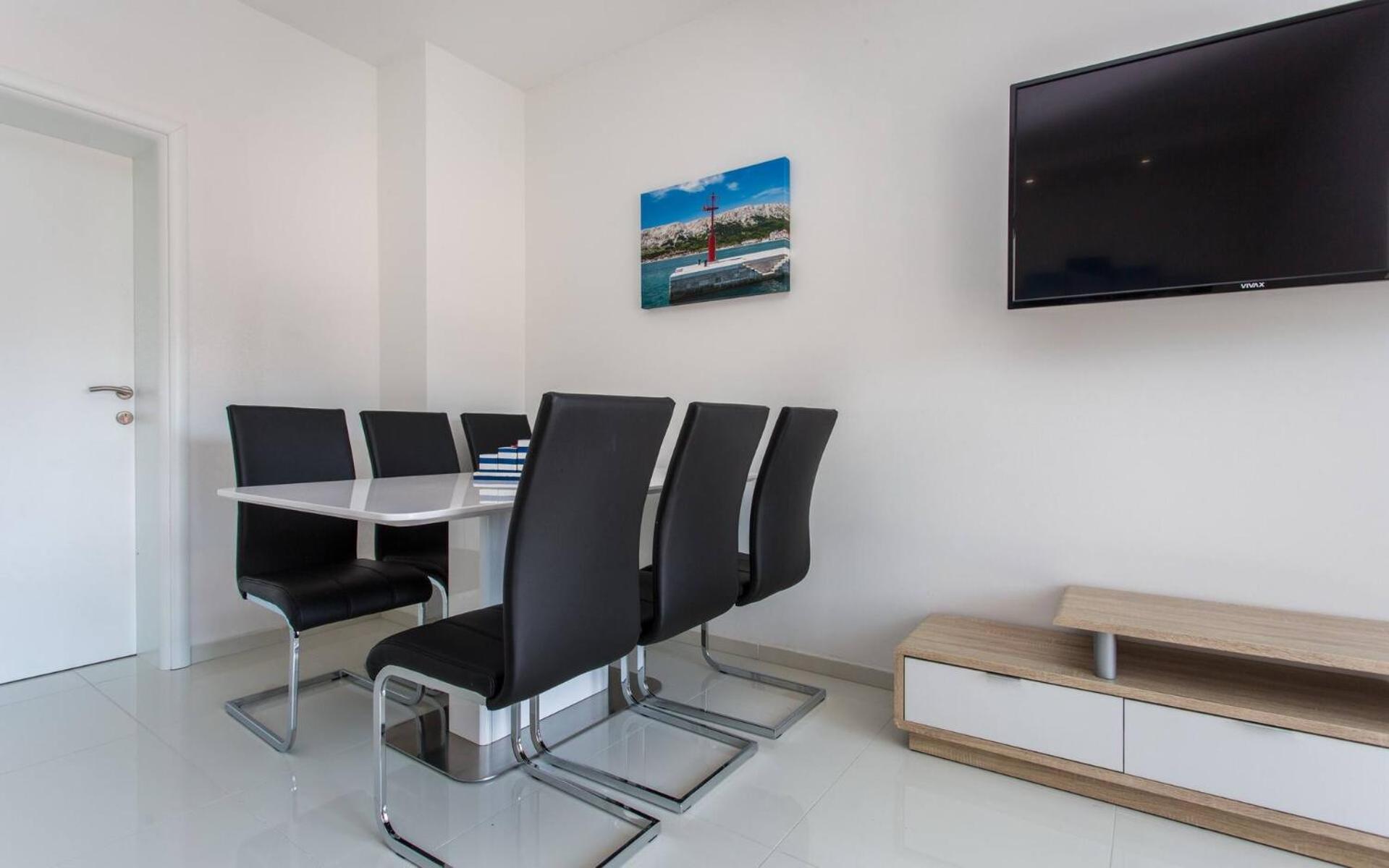 Apartments Bernardeta 1 Baska  Ngoại thất bức ảnh
