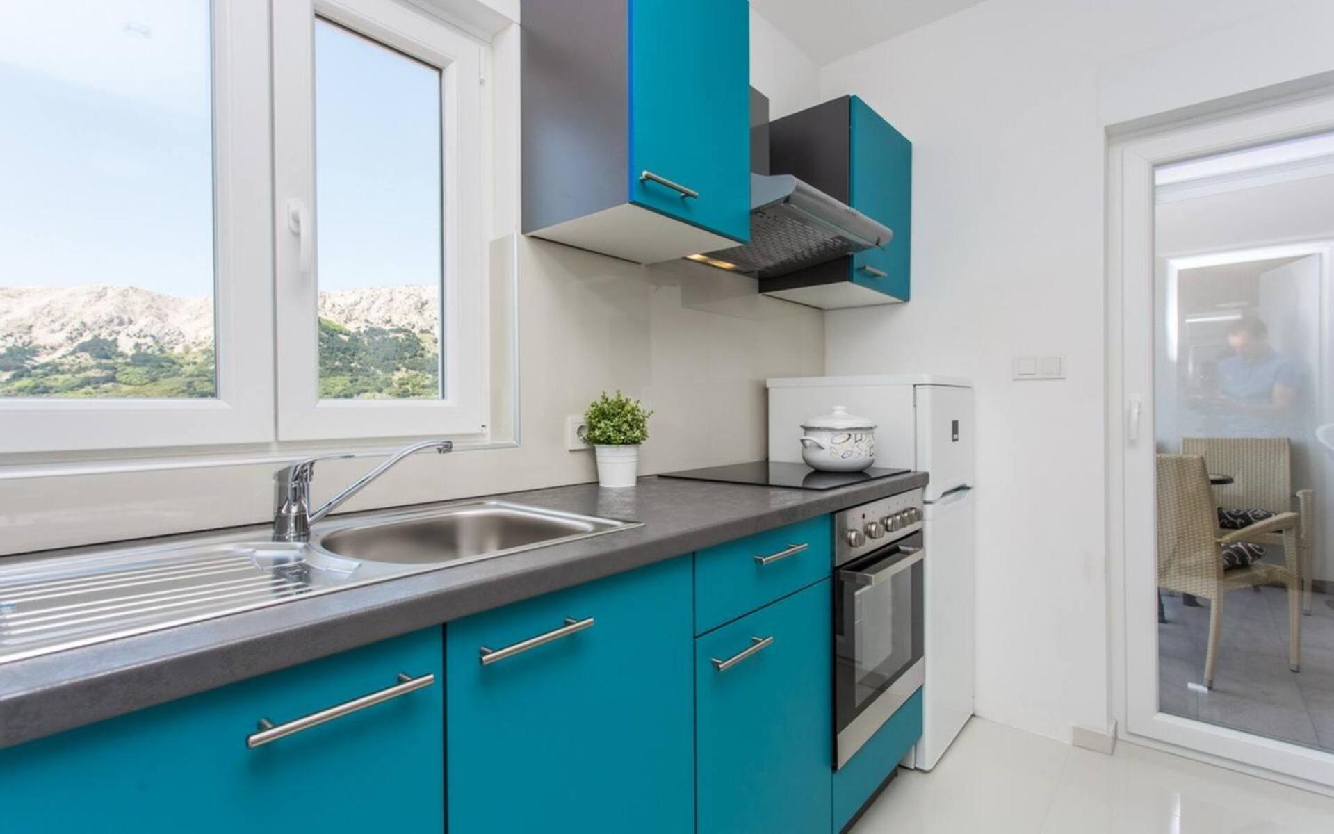 Apartments Bernardeta 1 Baska  Ngoại thất bức ảnh