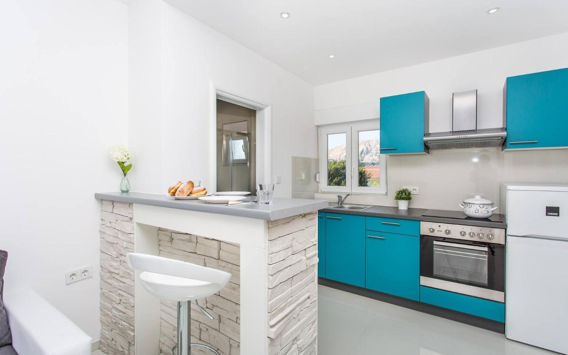 Apartments Bernardeta 1 Baska  Ngoại thất bức ảnh